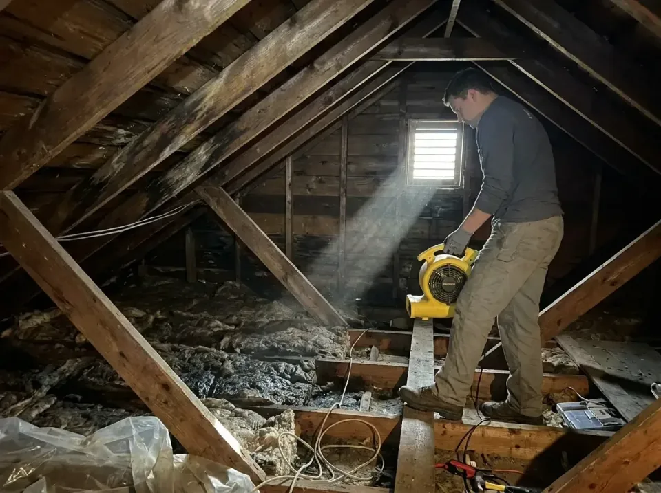 attic-water-damage-drying-proc-007 — frequently asked questions, Emergency Water Extraction & 24/7 Flood Response in Riversi…